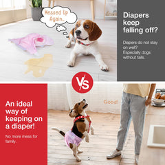 Pet Soft tejido elástico para un ajuste suave y sin deslizamientos.