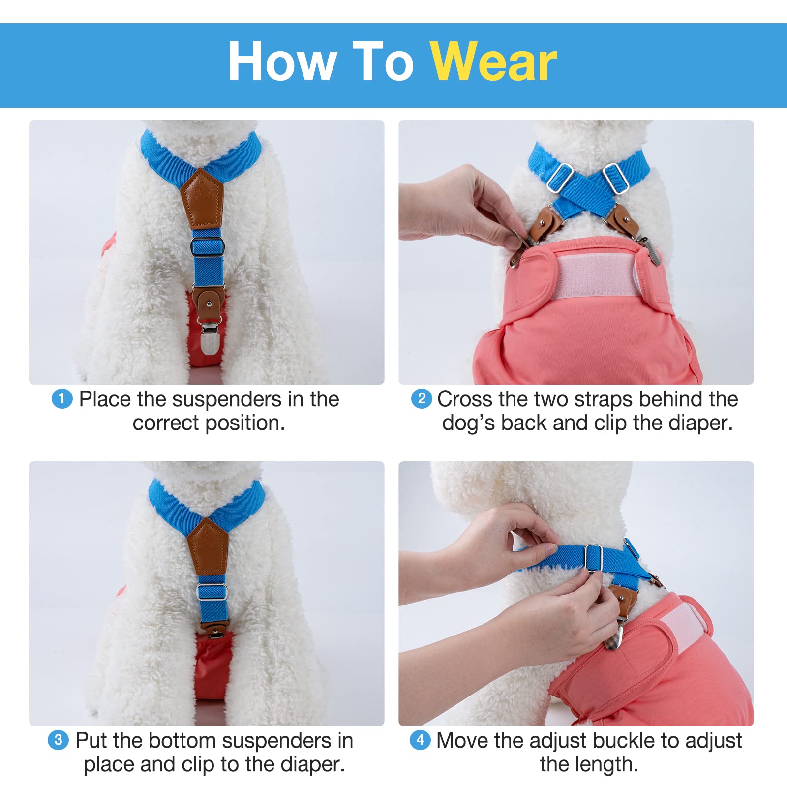 Pet Soft ayuda a medir y elegir la talla adecuada.