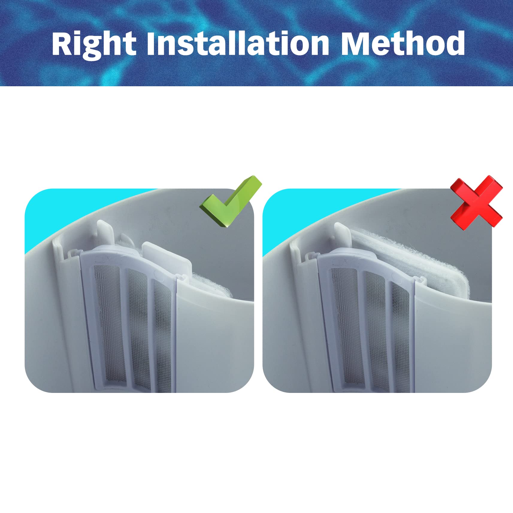 Instrucciones de remojo PET STANDARD para reducir polvo y mejorar sabor