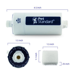 PET STANDARD prefiltro-esponja-catcare, mantiene el agua más limpia y clara.