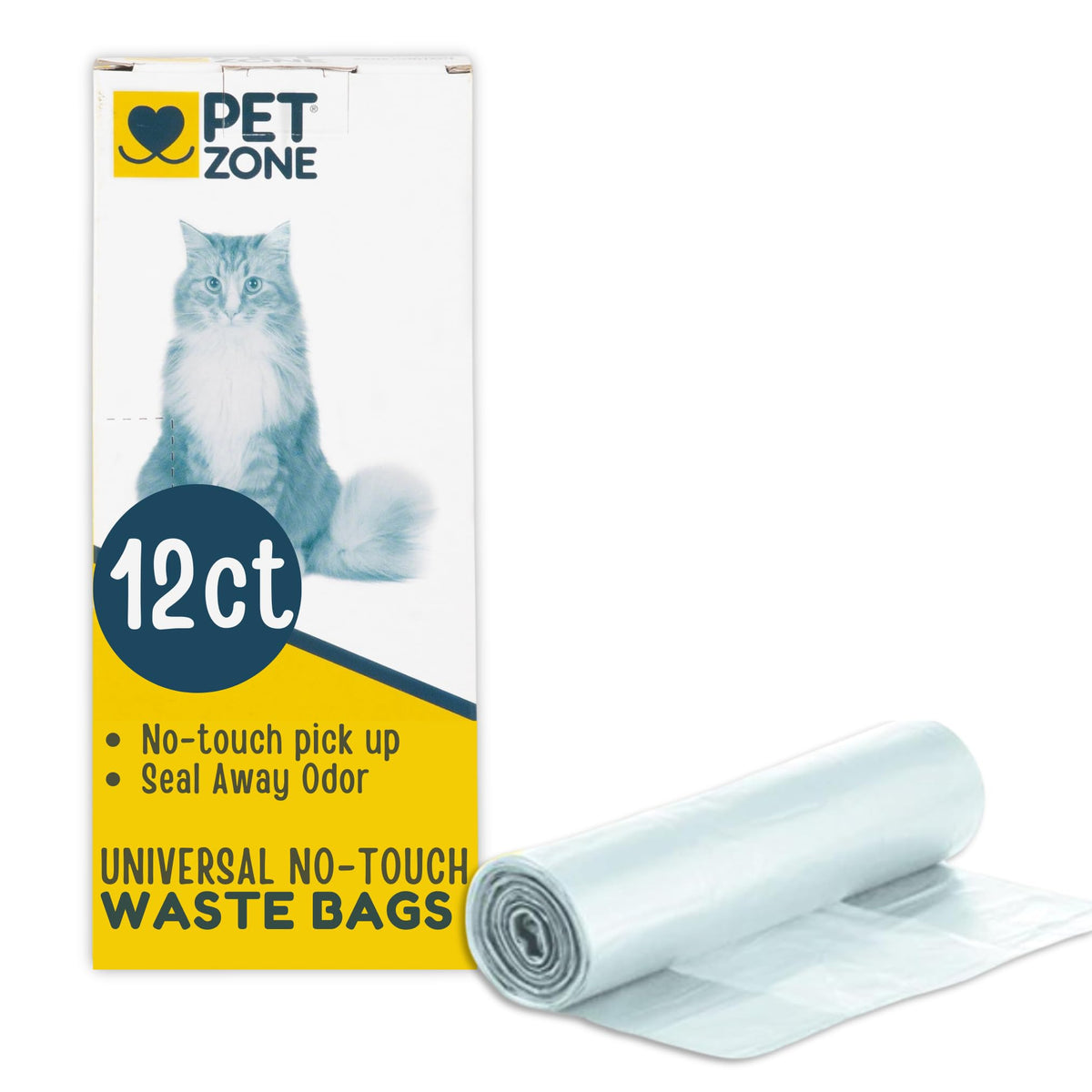 Pet Zone bolsas para limpieza de caja de gato, evita derrames durante la limpieza.
