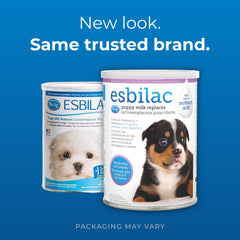 Esbilac mezcla en agua tibia para alimentar cachorros con digestion suave