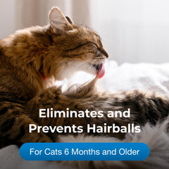 PetAg Hairball Solution Gel, textura suave para facilitar la ingesta diaria.