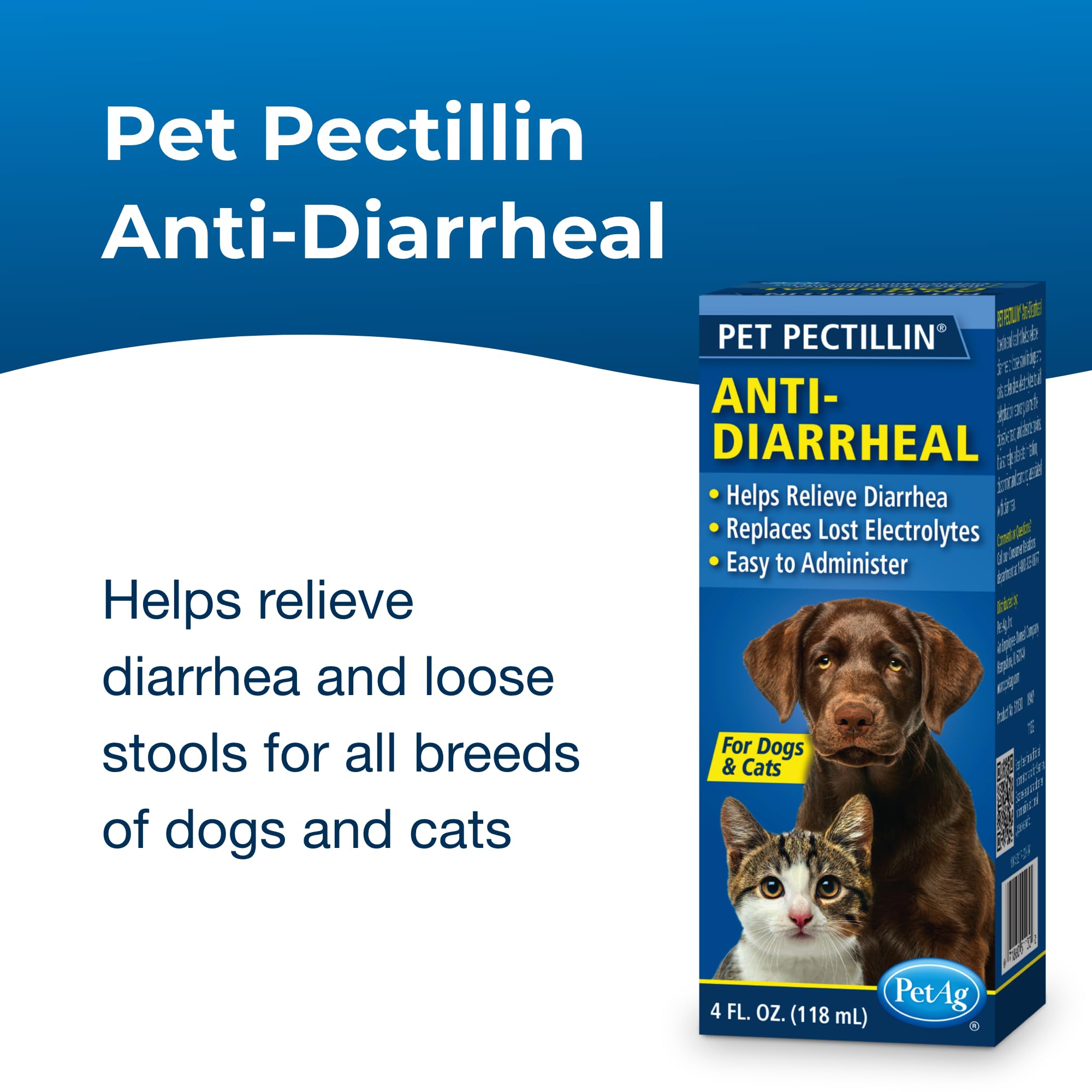PetAg Pet Pectillin dosis-aplicacion: aplicación directa en la boca