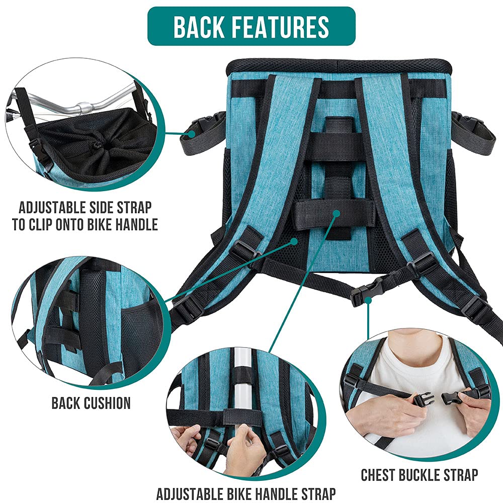PetAmi dispensador de bolsas, práctico para salidas al aire libre