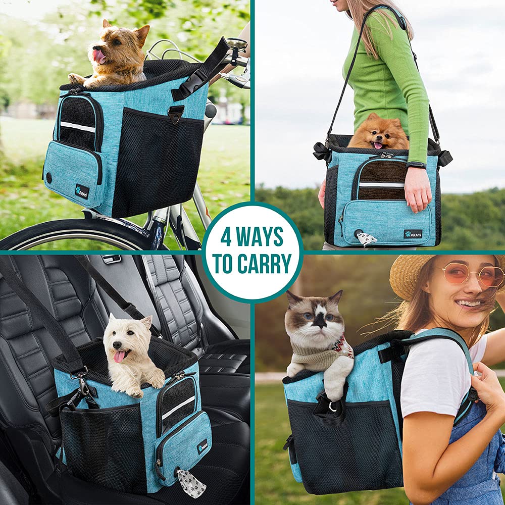 PetAmi interior suave Sherpa para mayor confort de tu mascota