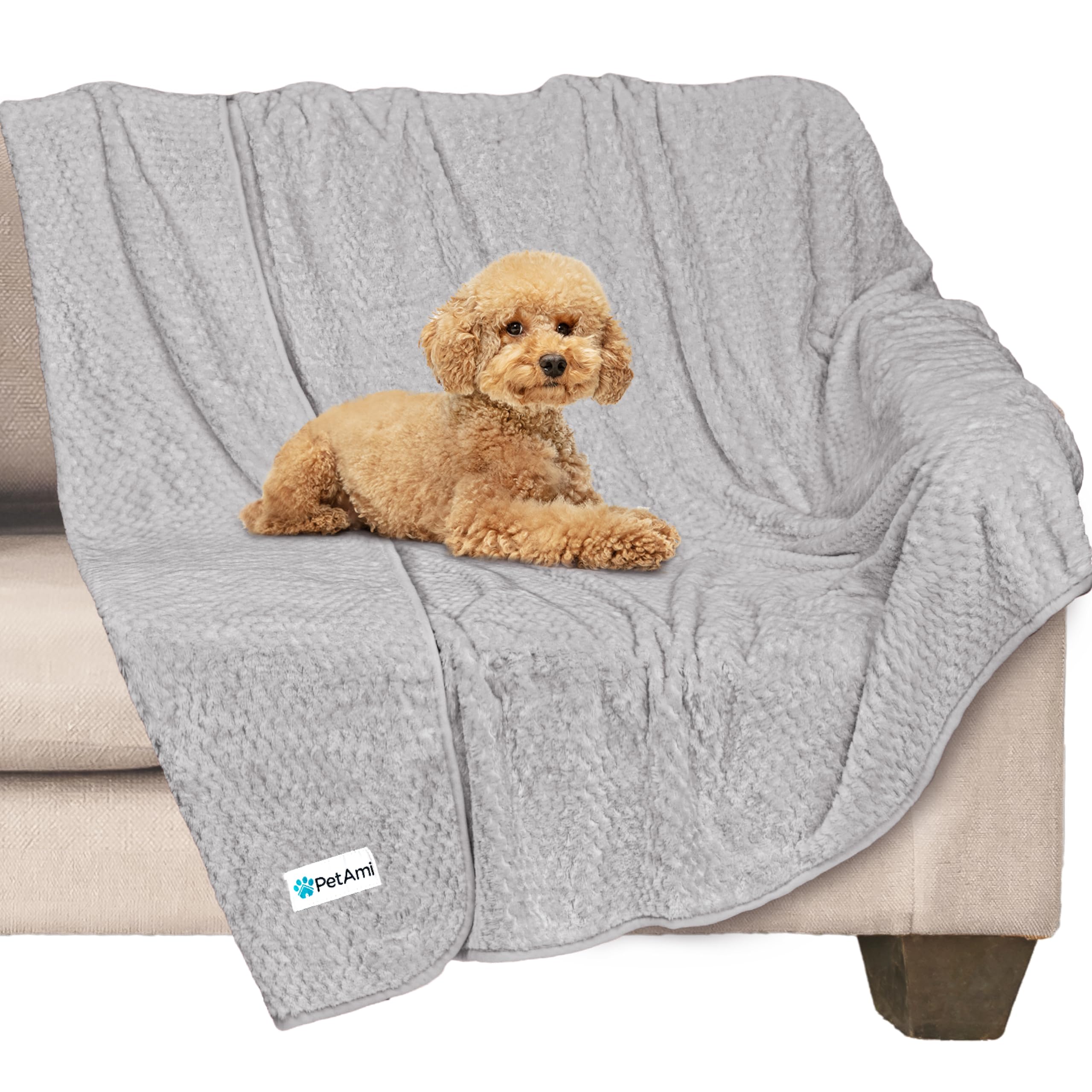 PetAmi manta impermeable para perros protege los muebles de manchas y humedad.
