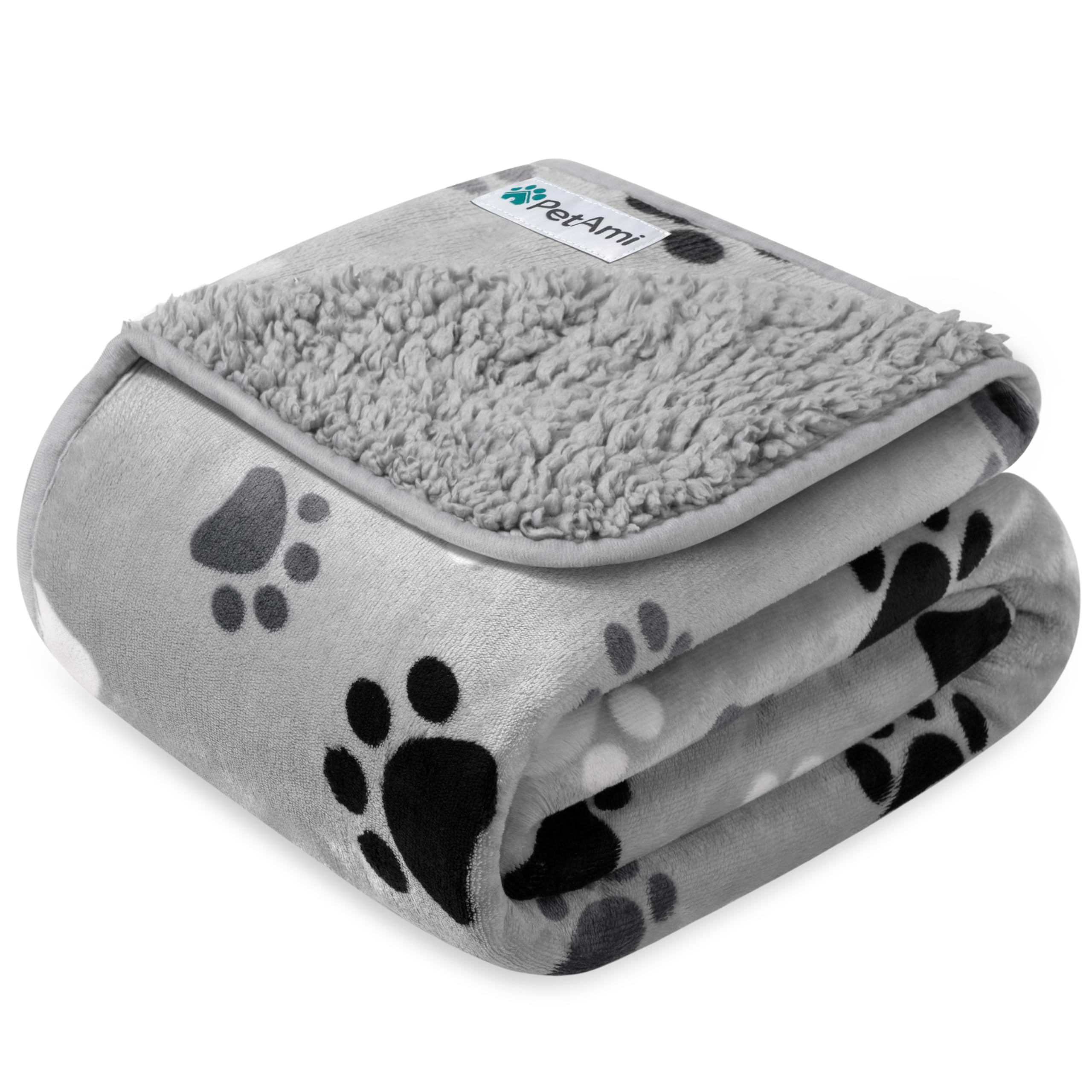 PetAmi manta reversible con sherpa ofrece calor y confort