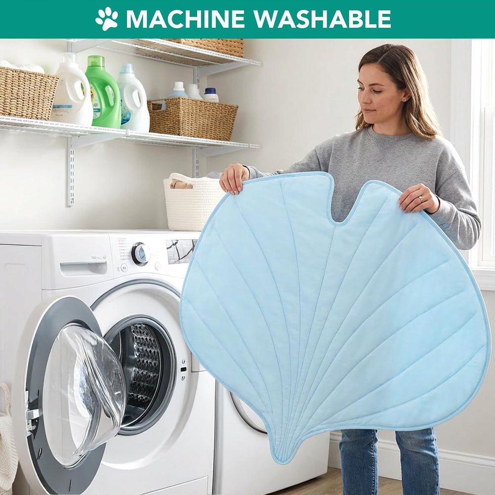 PetAmi colchoneta lavable a máquina, limpieza rápida y sencilla.