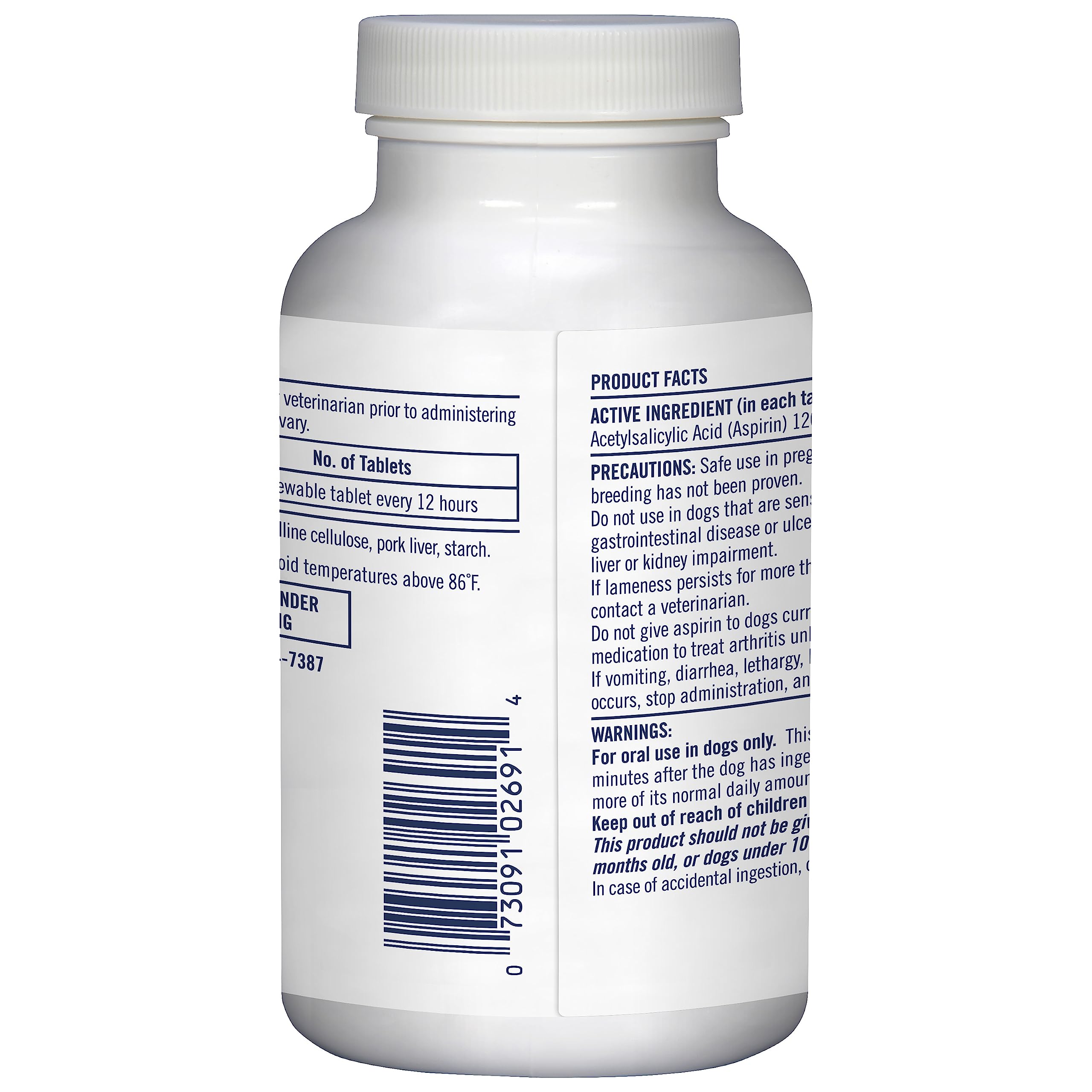 PetArmor label shows dosage and directions for dogs.