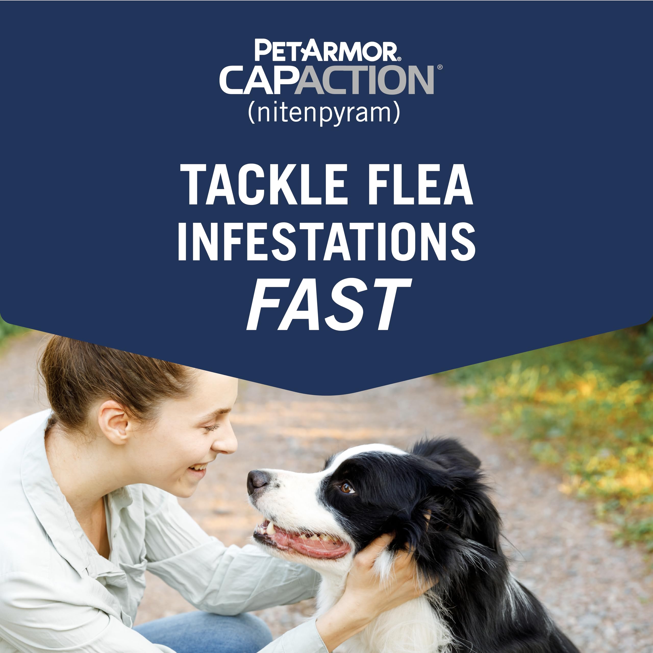 PetArmor CAPACTION, perro feliz tras tratamiento, menos molestias para la familia.