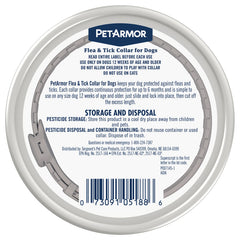 PetArmor collar, ajuste universal para la mayoría de perros.