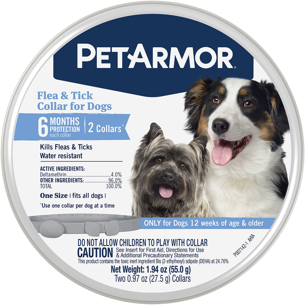 PetArmor collar para perros: colocación fácil y protección rápida.