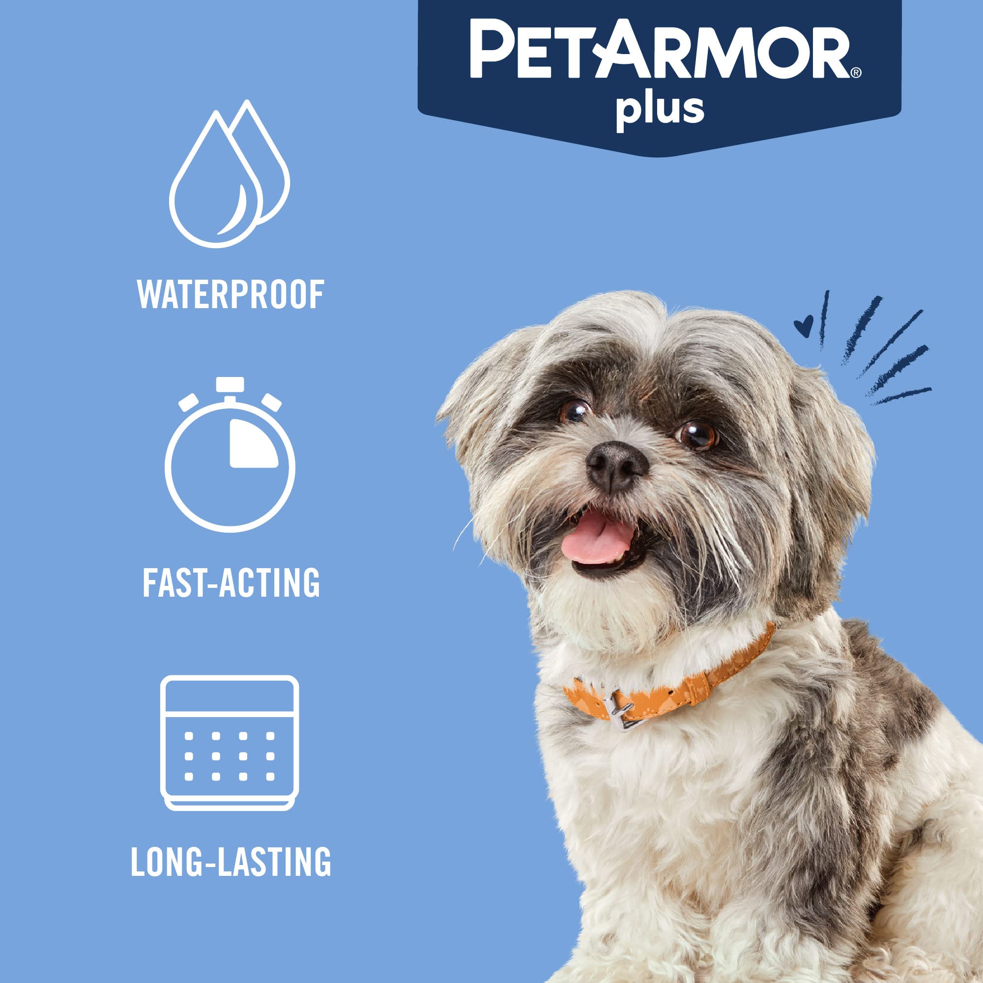 PetArmor Plus: paquete de seis dosis para cuidado continuo.