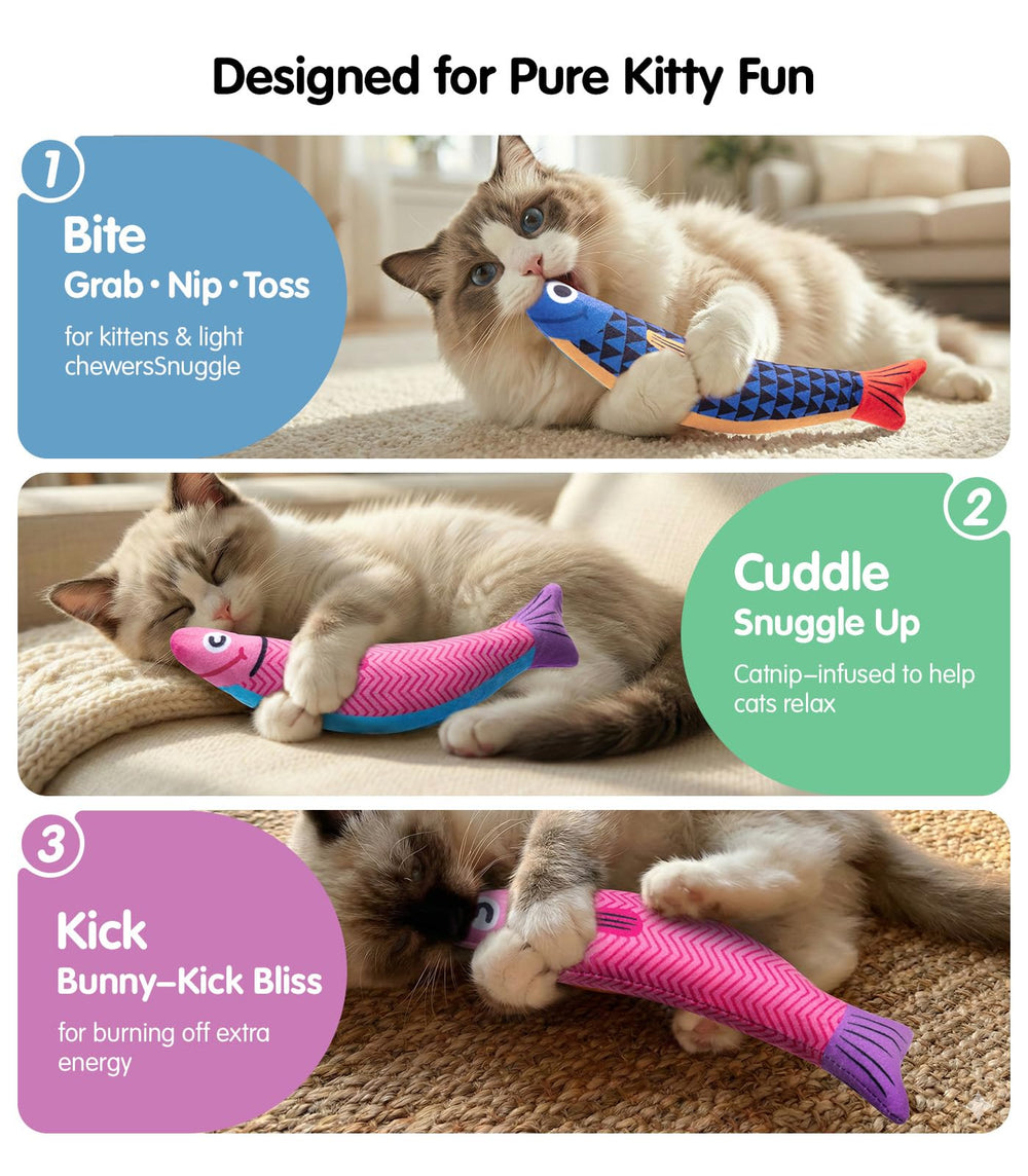 PetBusy colores vivos que atraen al gato y fomentan exploración.