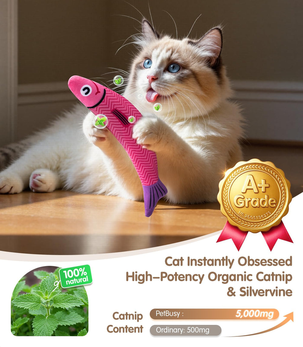 PetBusy relleno suave, seguro para mordidas ligeras.