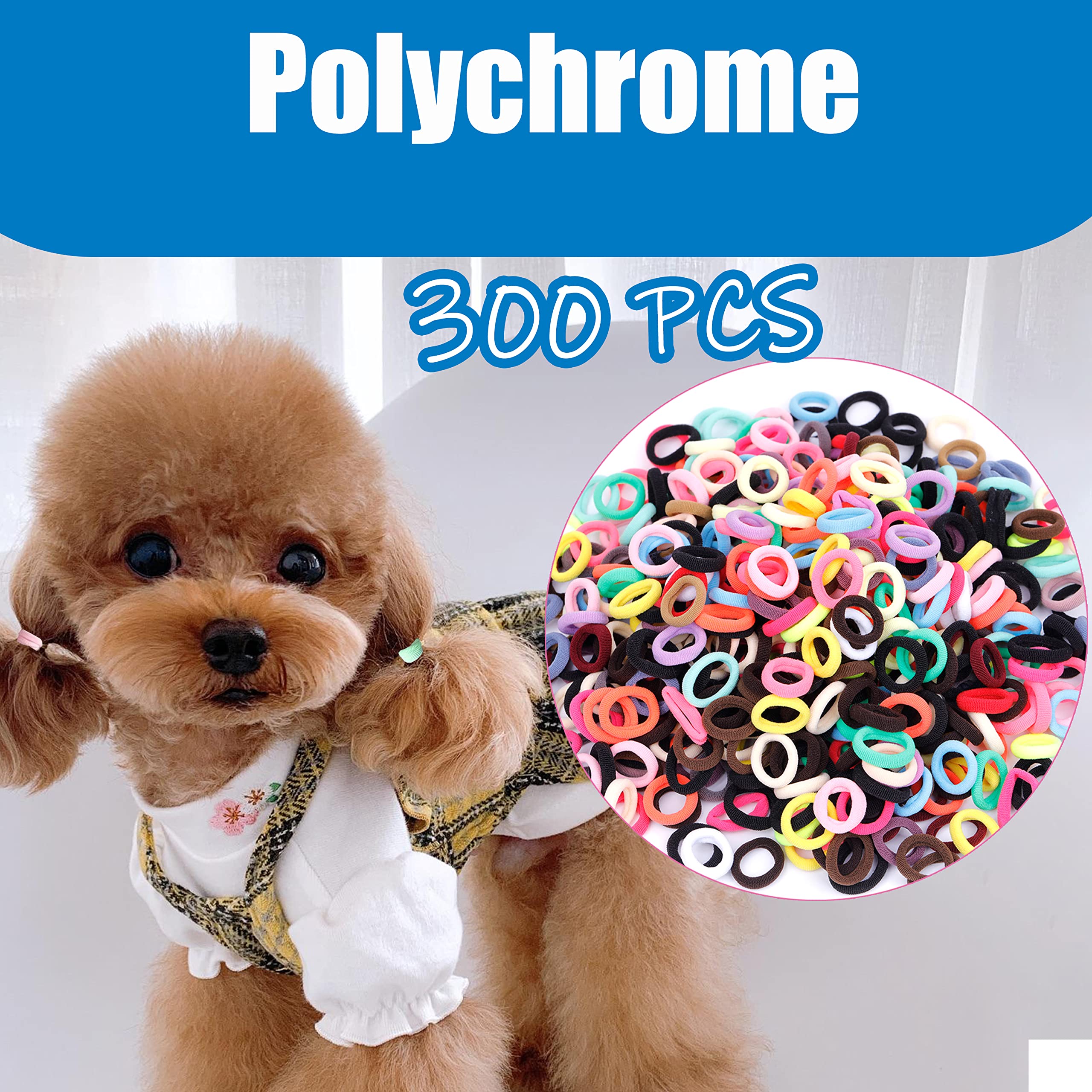 Petbuy elásticos de nylon para pelo de perro uso cómodo