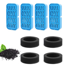 PETCHO filtros 4pack para fuente de gatos, instalación sencilla