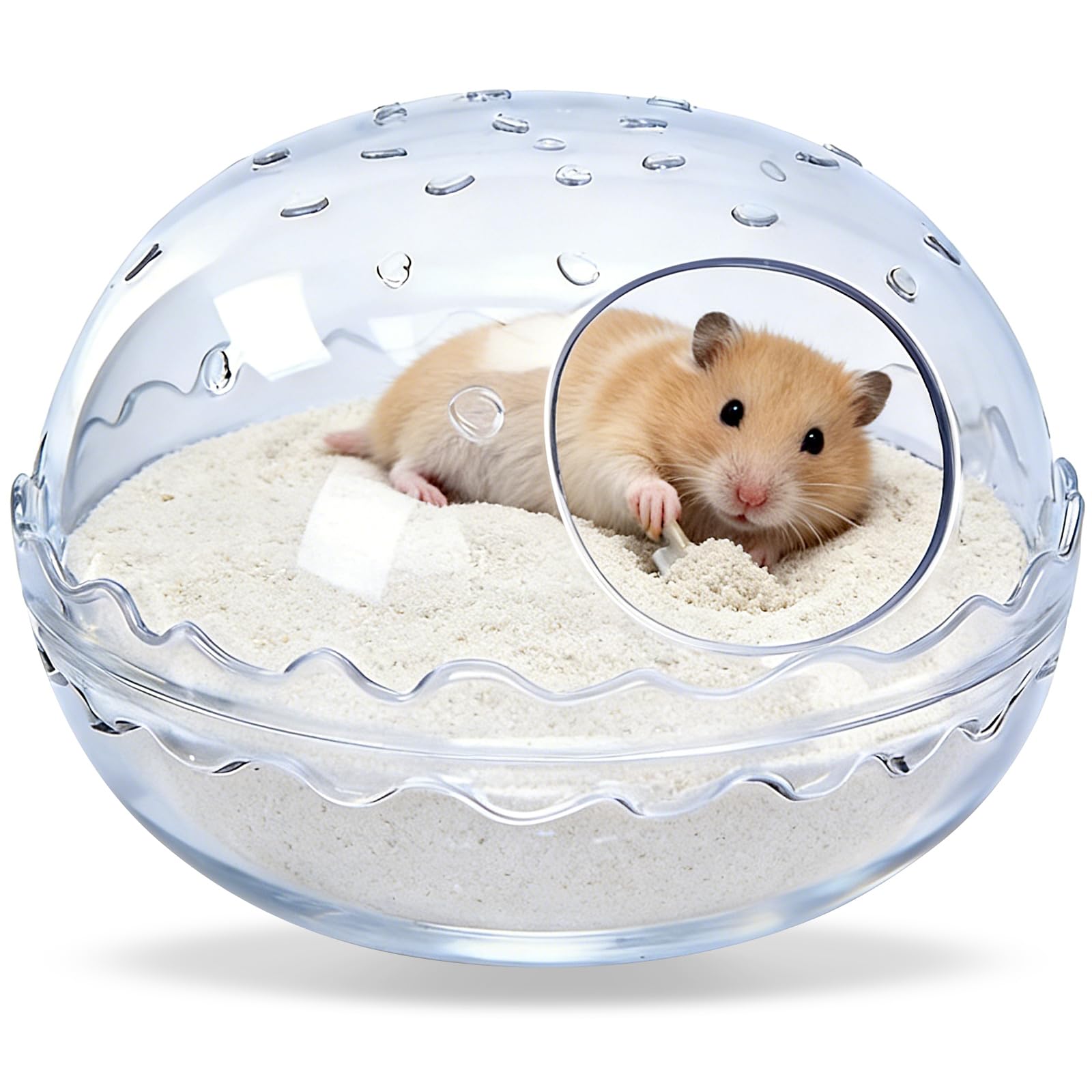 PetCzardom hamster-tamano-apropiado: tamaño adecuado para jaula o hábitat.