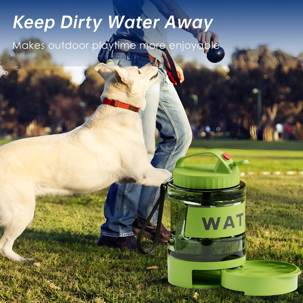 PETDOTT dispensador de agua para perros 77oz, libre de BPA para mayor seguridad.