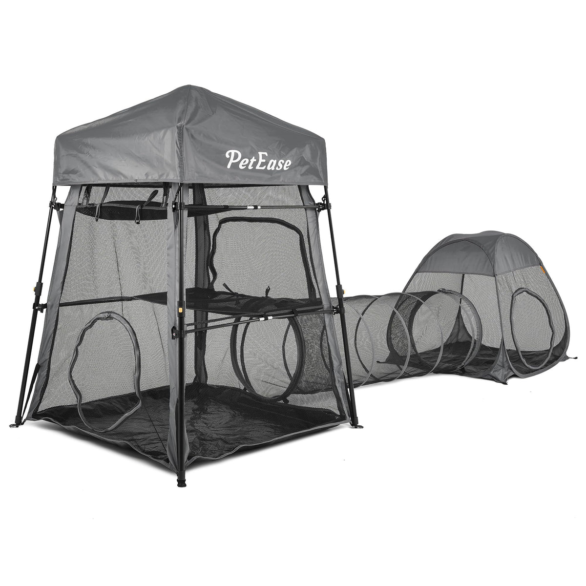 PetEase Catio torre-tent para trepar y descansar al aire libre