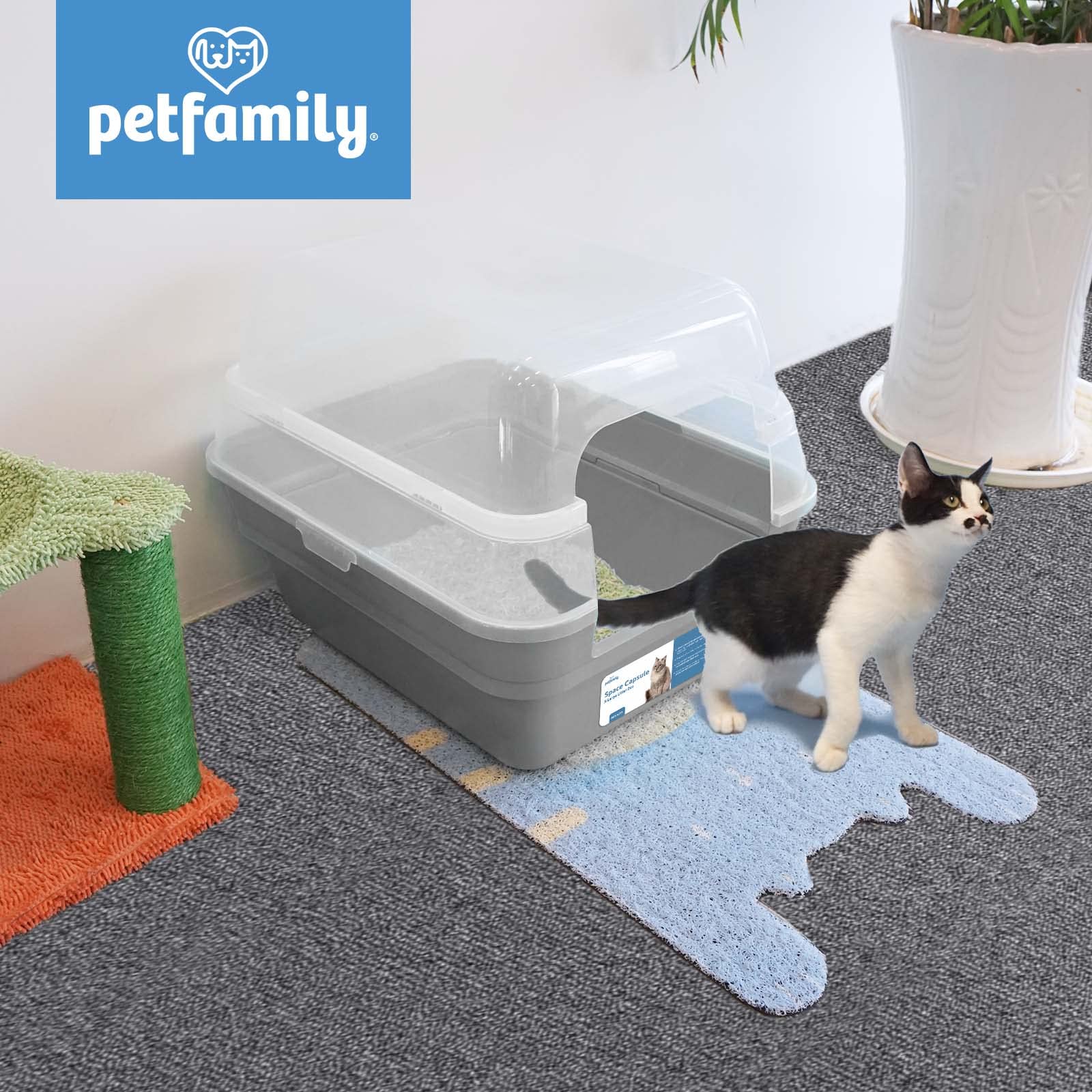 Petfamily dos usos, tapa y base pueden usarse por separado.