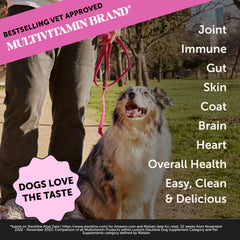 Pet Honesty suplemento multivitamínico para perros, complemento a la salud diaria