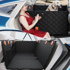 PETICON extensor convertible para asiento trasero, ideal para viajar con tu perro.