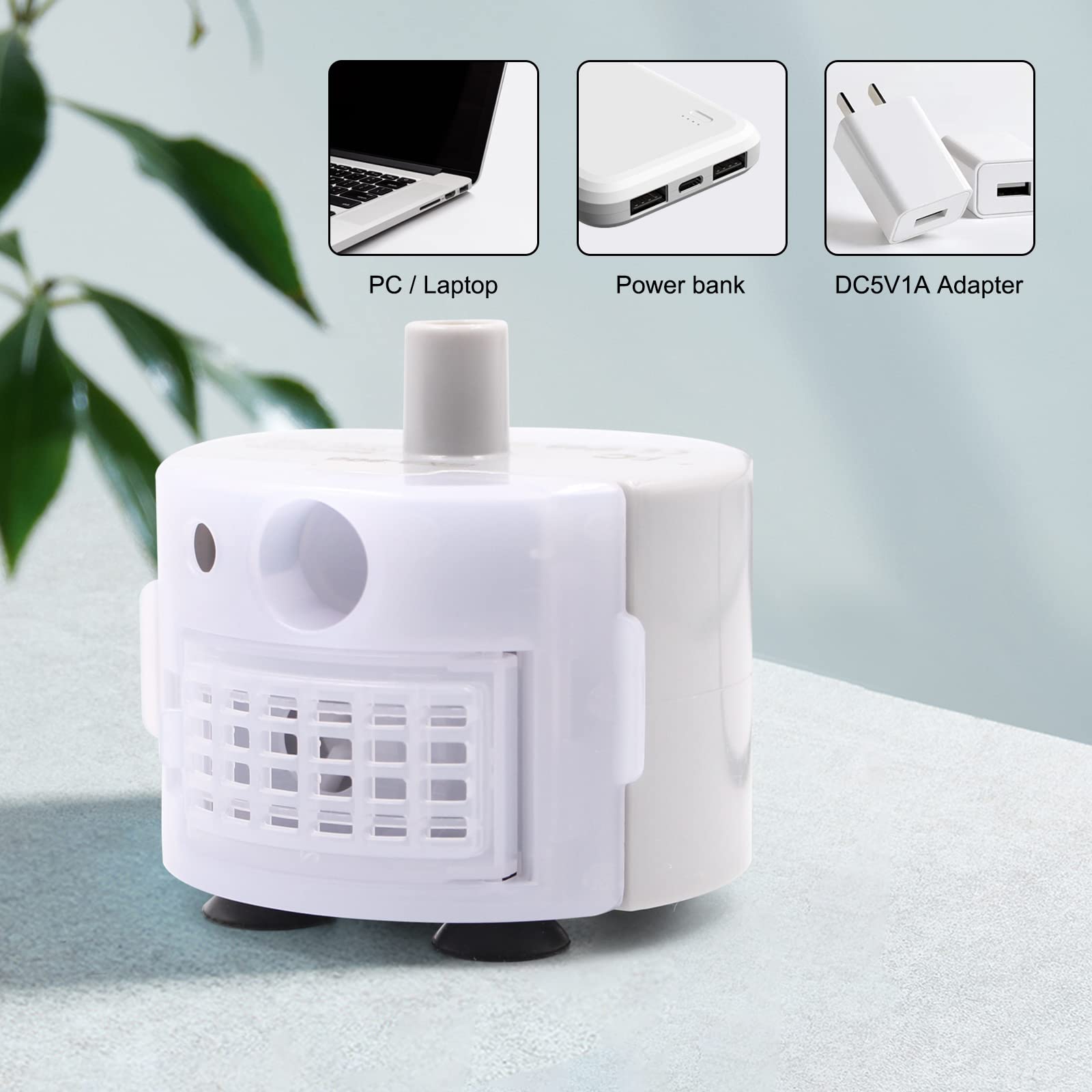 Accesorio en acero inoxidable Petilog, compatible con fuentes mostradas