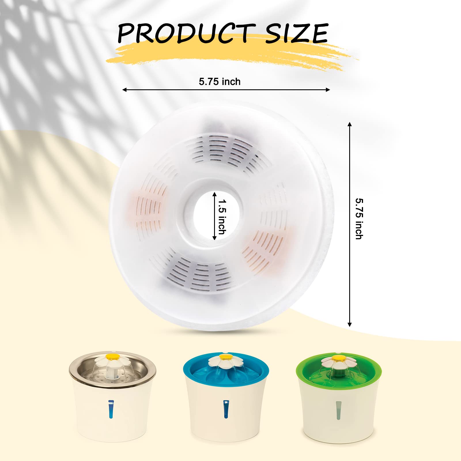 Filtro Petilog con carbón activo para eliminar olores en la fuente