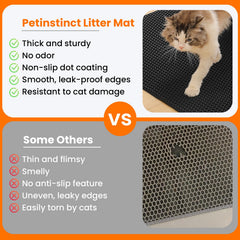 Petinstinct lavable, limpieza rápida sin dejar residuos de arena.
