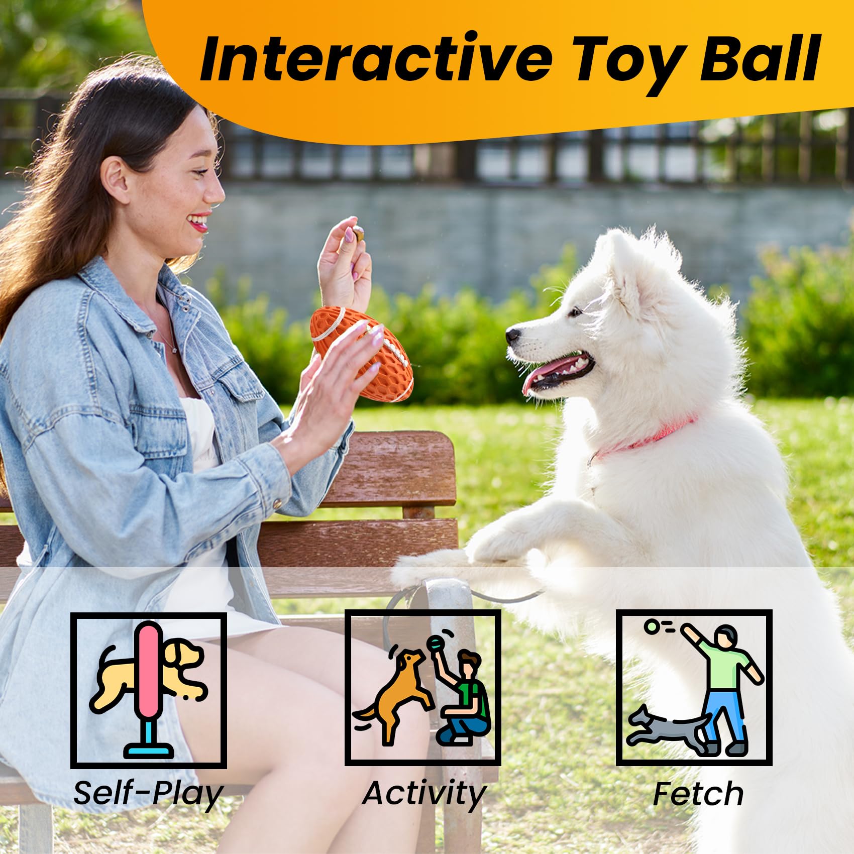 Petinstinct bola para entrenamiento y juego diario