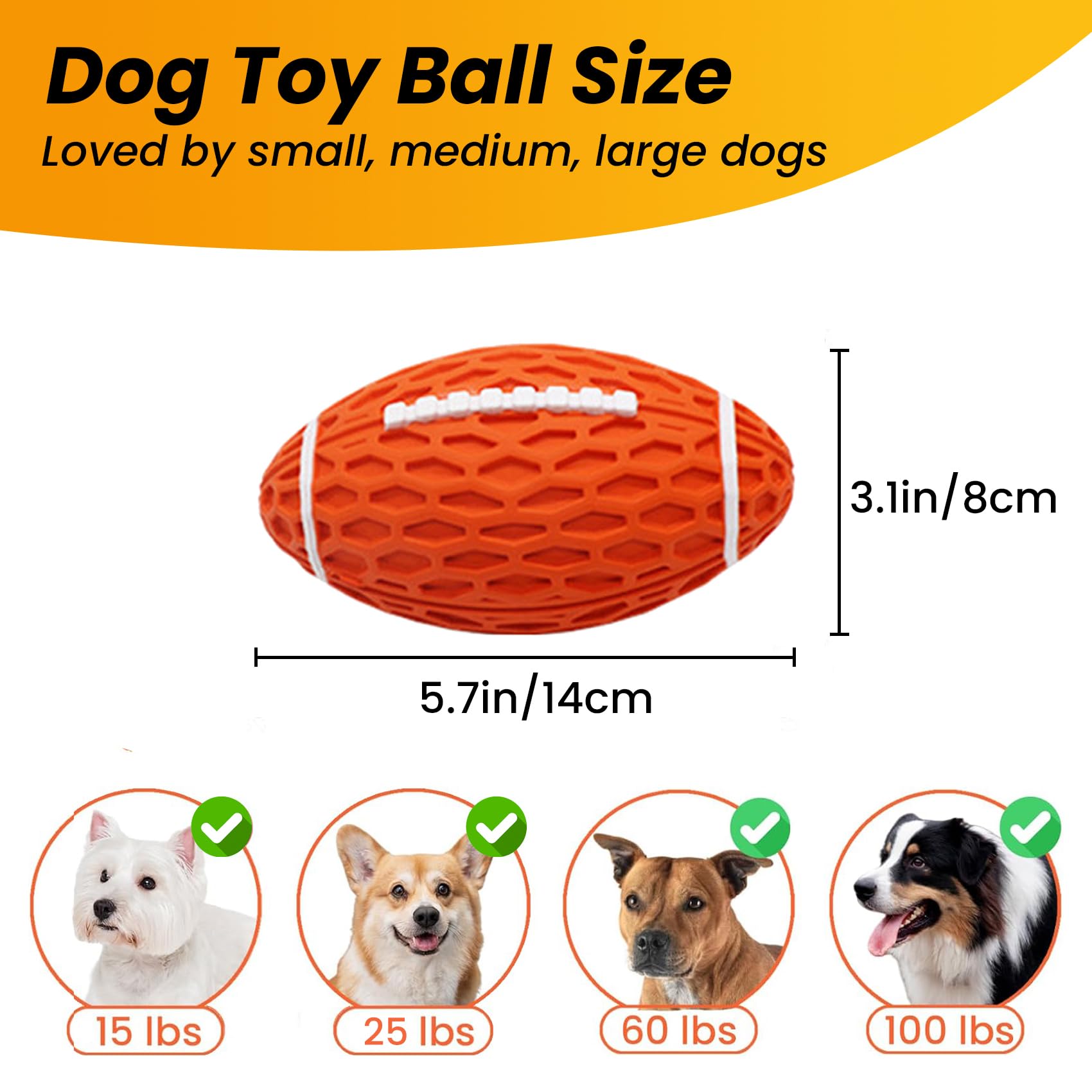 Petinstinct bola flotante naranja para juegos en agua