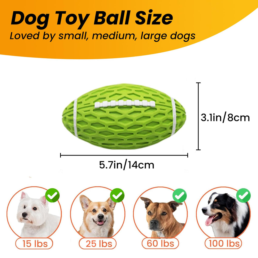 Petinstinct bola-perro elastica y duradera para mordidas repetidas.