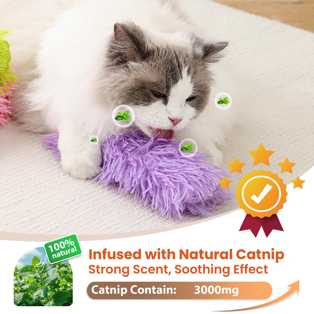Petinstinct Juguete interactivo para gato de 8 pulgadas, divertido y estimulante.