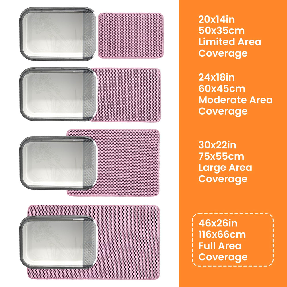 Petinstinct tapete rosa, diseño cómodo para ambientes familiares.