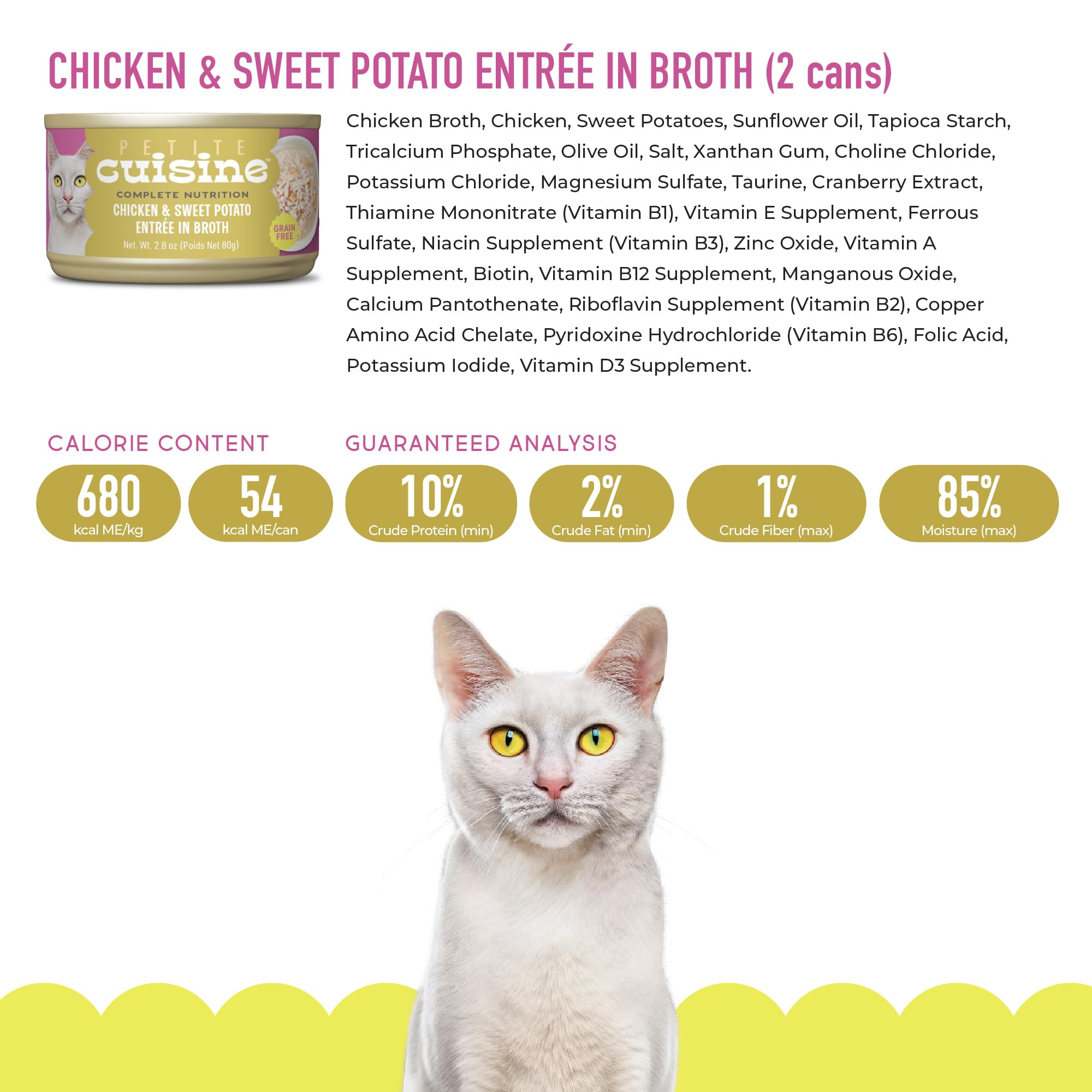 PETITE CUISINE alimento completo para gatos de todas las edades.