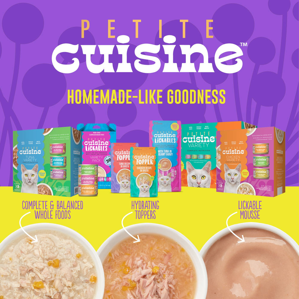 Petite Cuisine: textura húmeda que mejora la experiencia de comer.