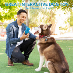 petizer hipopótamo azul, ideal para perros grandes y mordedores