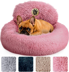 PetJett Cama Calma Rosa 23pulgadas: confort suave para perros pequeños.