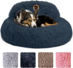 PET JETT cama rosquilla de 30 pulgadas para perros, confort envolvente y descanso profundo.