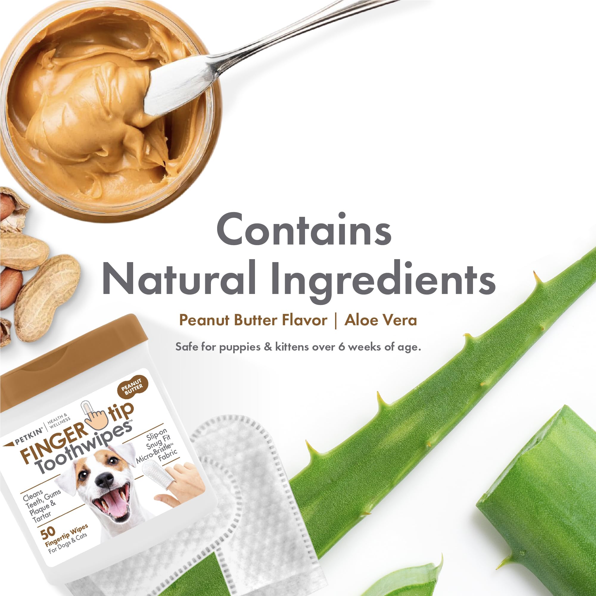 Petkin sabor mantequilla de cacahuete para una experiencia agradable