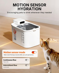 Bandeja de acero inoxidable PETKIT, limpieza fácil y contacto higiénico.