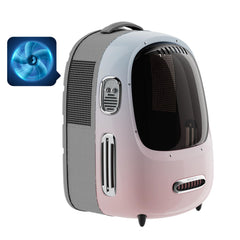 PETKIT bandolera para gatos con ventilador incorporado para viaje cómodo.