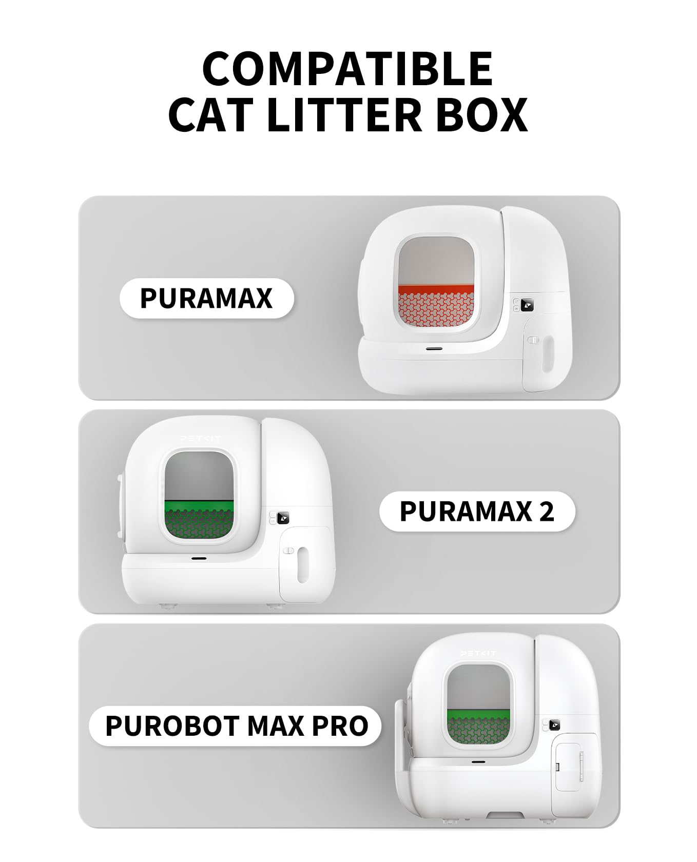 Bolsa PETKIT para PUROBOT Max Pro, con cierre hermético.