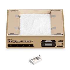 PETKIT Crystal: bandeja para gato sin polvo y limpieza sencilla