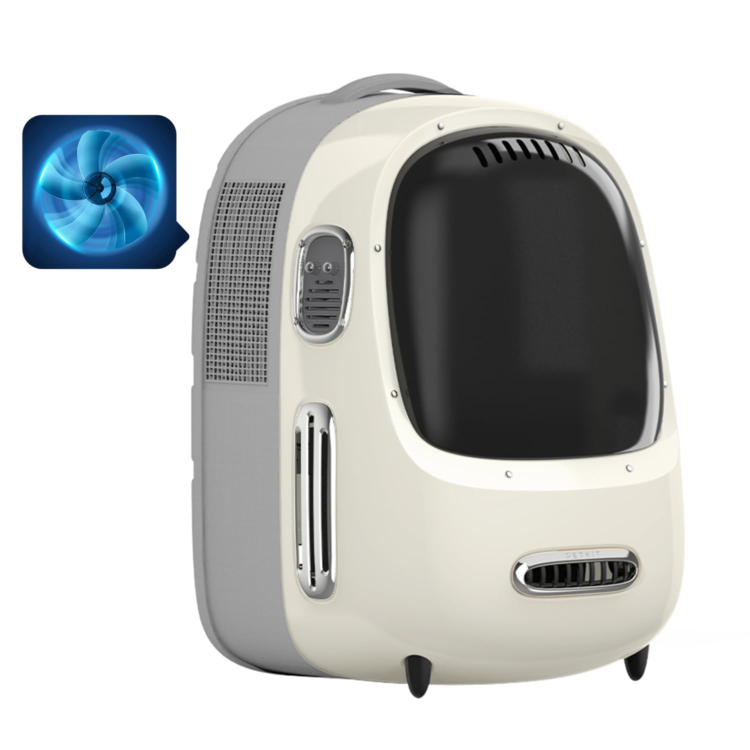 PETKIT mochila para gato con ventilador incorporado brinda frescura durante paseos