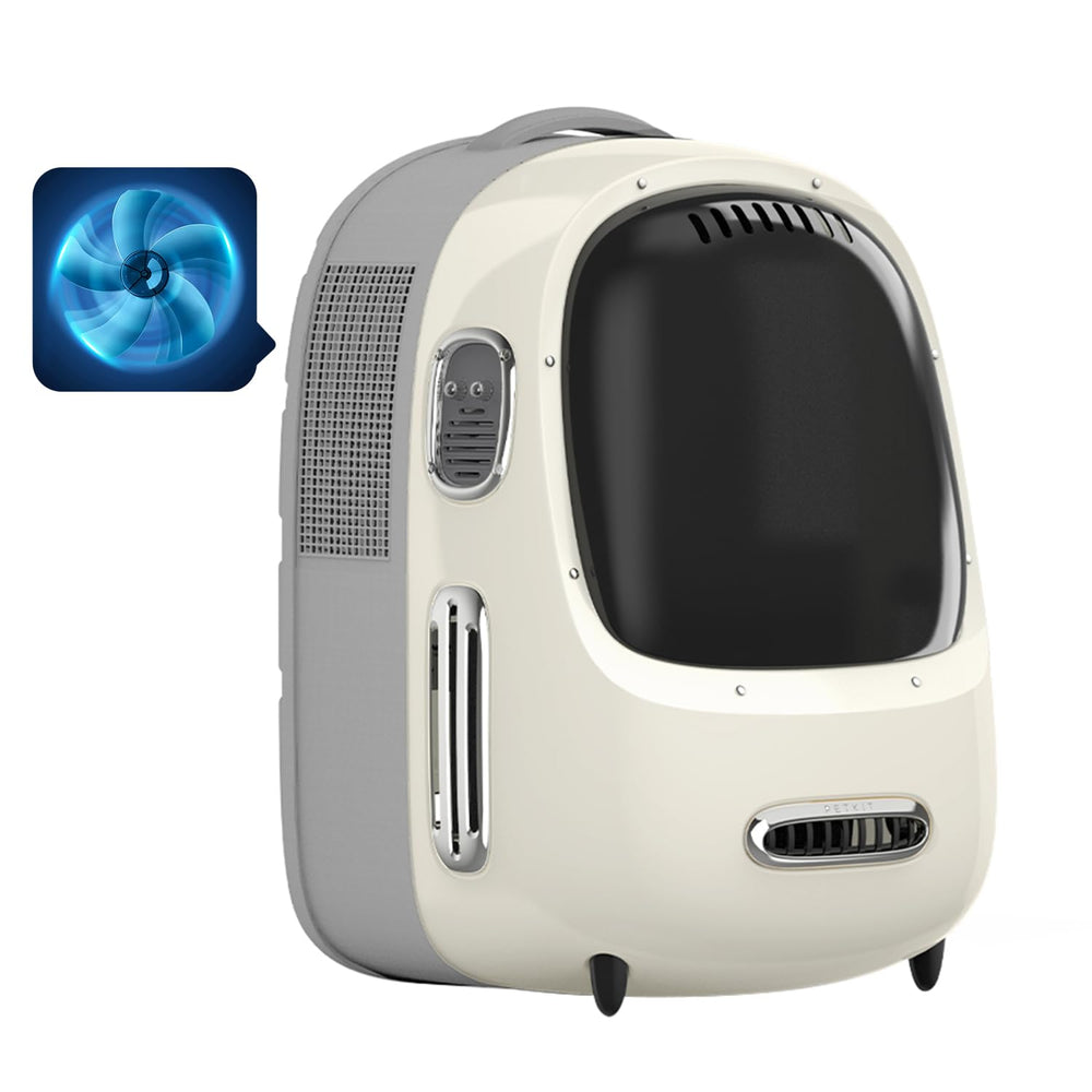 PETKIT mochila para gato con ventilador incorporado brinda frescura durante paseos