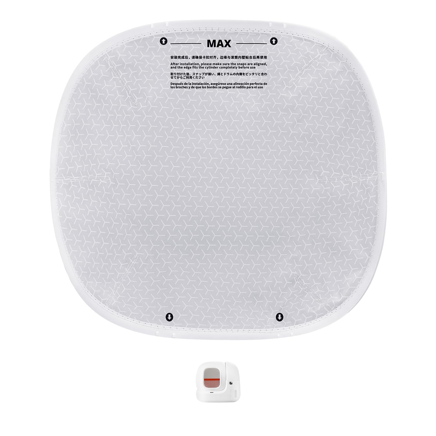 PETKIT almohadilla cilíndrica para PuraMax, reemplazo rápido y seguro