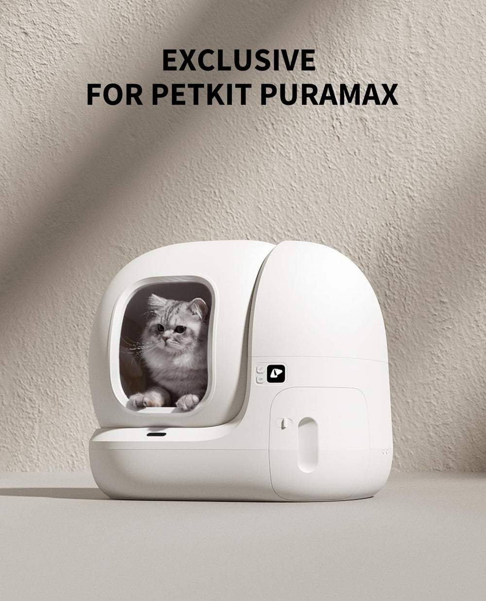 PETKIT superficie resistente a arañazos para PuraMax, protege la bandeja